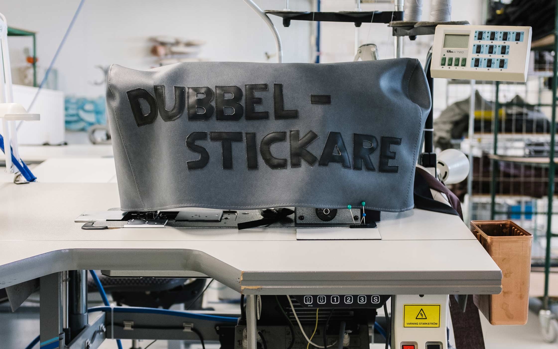 Upholstery sewing at Lammhults