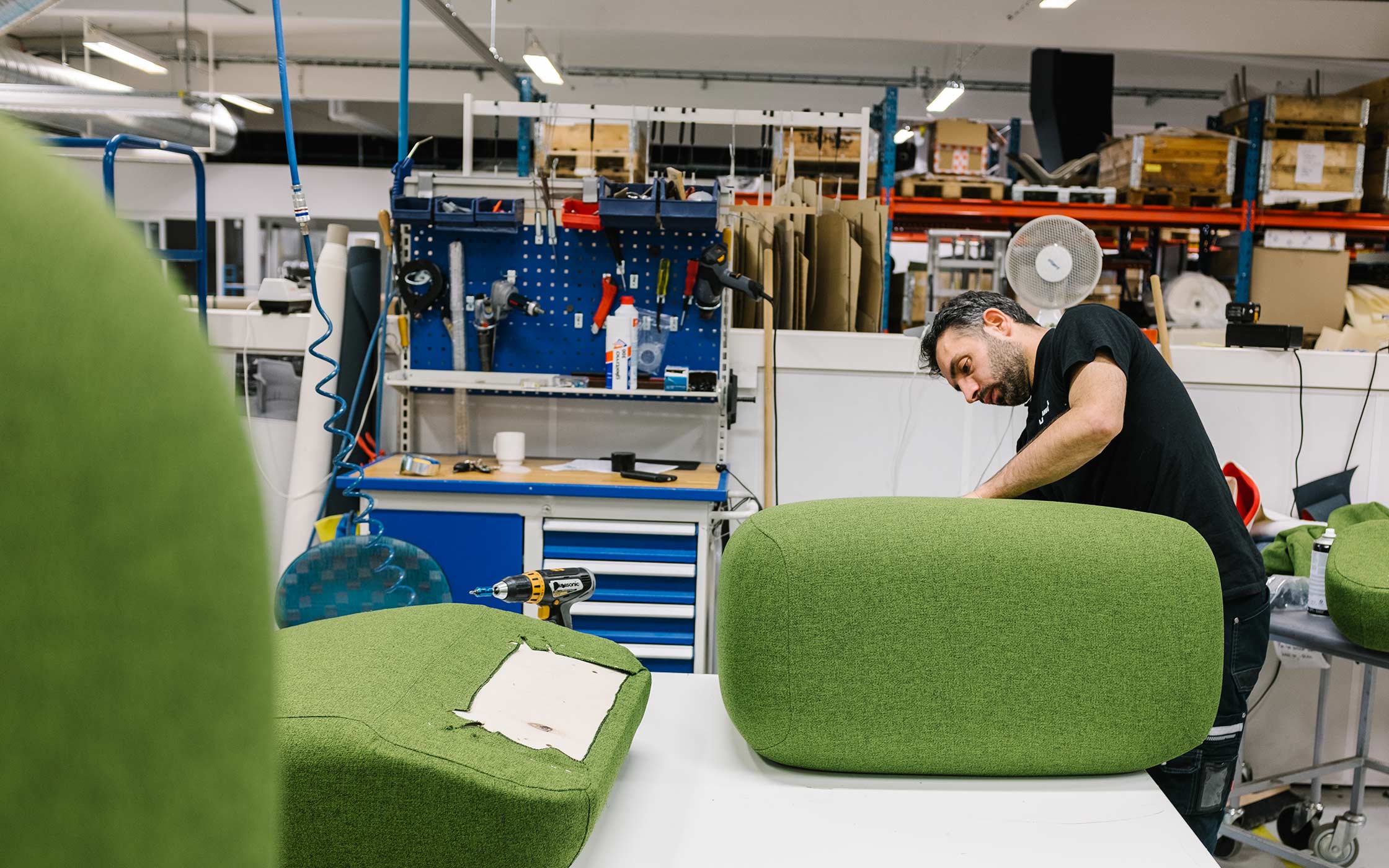 Upholstery at Lammhults