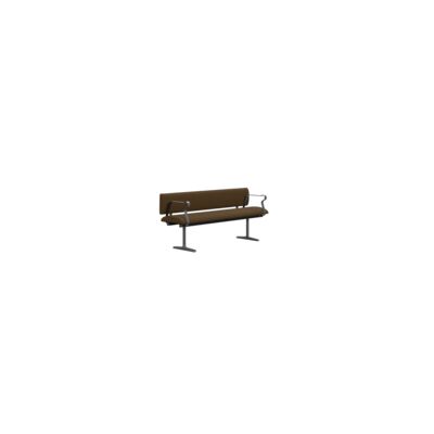Lammhults_Teius_bench_SH500_L1800_armrestsraisingaid_black_brown_frontangle.png